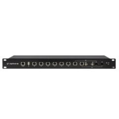 UBIQUITI NETWORKS Ruteador Edgemax 8 puertos administrables Gigabit Ethernet + 2 SFP MOD: ERPRO-8