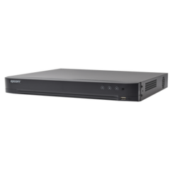 EPCOM DVR 4 Megapixel / 4 Canales TURBOHD + 2 Canales IP / 1 Bahía de Disco Duro / 1 Canal de Audio / Audio por coaxitron / Vídeoanálisis MOD: EV4004-TURBO-X