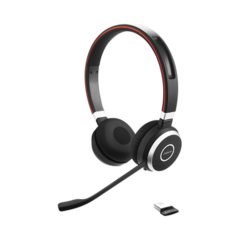 JABRA Evolve 65 SE Stereo, auricular profesional con gran calidad para llamadas y música (6599-833-309). EVOLVE65SEDUOMS