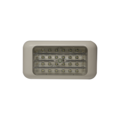 ECCO Luz rectangular blanca cálida para interiores MOD: EW0240