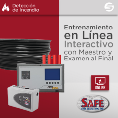 SAFE FIRE DETECTION INC. Certificación Virtual de Detección por Aspiración y Lineal de Temperatura SAFE MOD: EXPERTASAFE