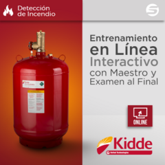 KIDDE Certificación virtual KIDDE en Sistemas de Supresión a Base de Agentes Limpios MOD: EXPERTKIDDE