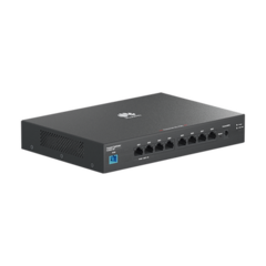 HUAWEI eKIT HUAWEI MiniFTTO - ONU Switch Gigabit PoE / 8 puertos 10/100/1000Mbps PoE + 1 PON (SC/UPC)/ Downstream 2.488 Gbps / Upstream 1.244 Gbps / modo puente / 120 W/ Administración Nube F200D-8P