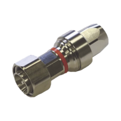 ANDREW / COMMSCOPE Conector 4.3-10 Macho para Cable FSJ4-50B, Pin Cautivo y Cojinete Expandible, Trimetal/ Plata/ Teflón. MOD: F4HM-D