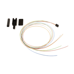 SIEMON Kit Breakout de 6 fibras, para convertir fibra (Loose Tube) de 250 a 900 micras, 1 metro MOD: FBK-E06