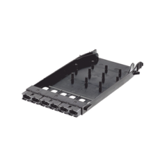 PANDUIT Cassette HD Flex™ Con 6 Adaptadores MPO Tipo A, Color Negro MOD: FHMP-6-ABL