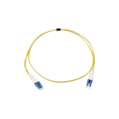 SIEMON Jumper de Fibra Óptica Monomodo (OS2), XGLO, Riser, LC/UPC-LC/UPC Duplex, OFNR, Color Amarillo, 1 Metro MOD: FJ2-LCULCUL-01