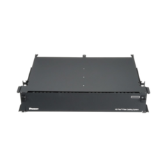 PANDUIT Panel de Distribución de Fibra Óptica, Acepta 12 Cassettes HD Flex™ y 144 Fibras por UR, Hasta, 2 UR FLEX2U06