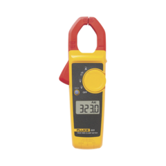 FLUKE Amperimetro de Gancho de Verdadero Valor Eficaz (True RMS), Medida de Corriente en CA de 400 A y Tensión en CA y CC de 600V MOD: FLUKE-323