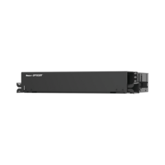 PANDUIT Panel de Distribución de Fibra Óptica, Acepta 8 Placas FAP o FMP, Bandeja Deslizable, Hasta 96 Fibras, Color Negro, 2 UR MOD: FMD2