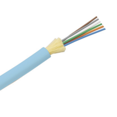 PANDUIT Cable de Fibra Óptica de 6 hilos, Multimodo OM4 50/125 Optimizada, Interior, Tight Buffer 900um, No Conductiva (Dieléctrica), OFNP (Plenum), Precio Por Metro MOD: FODPZ06Y