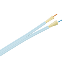 PANDUIT Cable de Fibra Óptica de 2 hilos, Multimodo OM3 50/125 Optimizada, Interior, Tight Buffer 900um, No Conductiva (Dieléctrica), OFNP (Plenum), Precio Por Metro MOD: FOIPX02Y