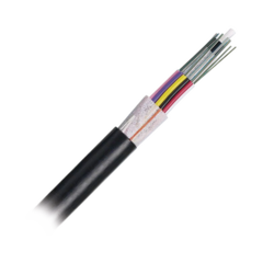 PANDUIT Cable de Fibra Óptica 6 hilos, OSP (Planta Externa), No Armada (Dieléctrica), MDPE (Polietileno de Media densidad), Multimodo OM3 50/125 Optimizada, Precio Por Metro MOD: FOTNX06