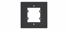 KRAMER FRAME-1G Frame para Wall Plate Inserción — 1 Gang - buy online