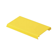 PANDUIT Tapa Con Bisagra a Presión Para Canaleta FiberRunner™ FR4X4YL2, de PVC Rígido, Color Amarillo, 2 m de Largo MOD: FRHC4YL2