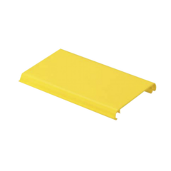 PANDUIT Tapa Con Bisagra a Presión Para Canaleta FiberRunner™ FR4X4YL6, de PVC Rígido, Color Amarillo, 1.8 m de Largo MOD: FRHC4YL6