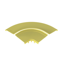 PANDUIT Tapa Opcional para Ángulo Recto de 90º Horizontal FRRA12X4LYL, Color Amarillo MOD: FRRASC12LYL