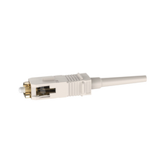 PANDUIT Conector de Fibra Óptica SC Simplex OptiCam, Multimodo 62/125 OM1, Pre-pulido, Color Beige FSC2MC6EI