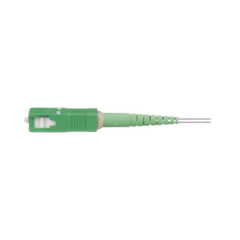 PANDUIT Conector de Fibra Óptica Tipo Splice-On, Monomodo SC/APC, Para Fibra de 250/900um, Color Verde MOD: FSCS2/9SOCA9AG