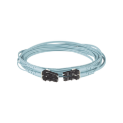 PANDUIT Jumper de Fibra Optica Multimodo 50/125 OM3, LC-LC Duplex, OFNR (Riser), Color Aqua, 25 Metros MOD: FX2ERLNLNSNM025