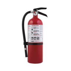 KIDDE Extintor Desechable de Polvo Químico Seco │ Fuegos Clase A, B y C │ Talleres y Garaje │ Pieza FX340GW-1