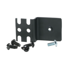 PANDUIT Soporte Para Canaleta Fiber-Duct™ 2x2 o 4x4, Para Instalación en Rieles de Rack de 2 o 4 Postes, Color Negro FZBLP