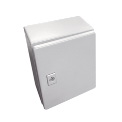 ANCLO Gabinete de Acero / Nema 4 -IP 66 de 15 x 15 x 12 cm / Platina incluida. G4C-151512