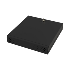 EPCOM INDUSTRIAL Gabinete Metálico para DVR/NVR. Tamaño Max. de DVR/NVR: 445 x 88 x 400mm (An.xAl.xProf.). Compatible con Fuente SLIM. MOD: GABVID2R3