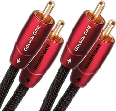 GOLDG02R AUDIOQUEST Cable RCA-RCA - Alta calidad de sonido, Ideal para audio analógico - 2m de longitud