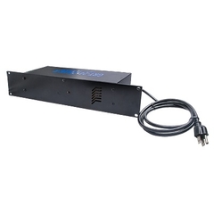 EPCOM INDUSTRIAL Fuente de poder para CCTV de 16 salidas con montaje en rack 19", 12 Vcc/24 Vca, 8 A, con extracción de aire MOD: GRT-2412-DUALR