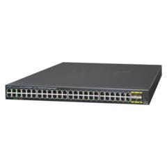 PLANET Switch Administrable Capa 2 de 48 Puertos Gigabit 10/100/1000T, 4 Puertos SFP 100/1000X MOD: GS-4210-48T4S