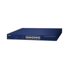 PLANET Switch No Administrable Gigabit de 16 Puertos 10/100/1000 Mbps, Con Modo Extendido Para Distancias de Hasta 200 m MOD: GSW-1601
