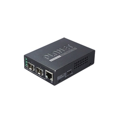 PLANET Convertidor de Medios 1000Base-T a Dual 1000BASE-X SFP MOD: GT-1205A