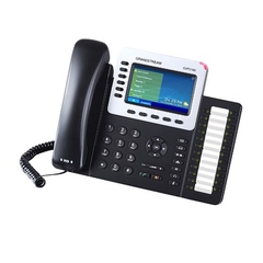 GRANDSTREAM Teléfono IP Empresarial de 6 Líneas con Pantalla a Color y Audio HD, PoE MOD: GXP-2160