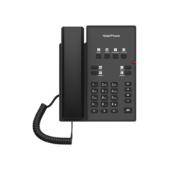FANVIL Teléfono IP para Hotelería, profesional con 8 teclas programables para servicio rápido, plantilla personalizable con PoE MOD: H1