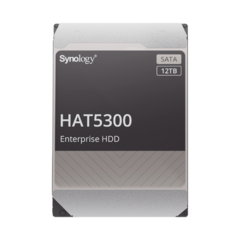 SYNOLOGY Unidades de almacenamiento empresariales / Disco duro 12TB / 7200RPM / NAS SYNOLOGY HAT5300-12T