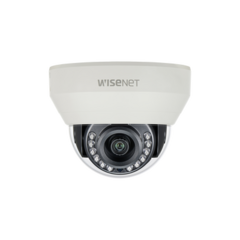 Hanwha Techwin Wisenet Cámara Domo Interior 4 Megapíxel (AHD),600TVL (CVBS) / Lente 2.8 mm / IR 20 m / dWDR / HLC / BLC MOD: HCD7010RA