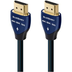 HDM18BLUE075 AUDIOQUEST Blueberry 0.75m Cable HDMI de alto desempeño 18 Gb/s - Calidad de audio y video excepcional, Conexión rápida y segura - Compatible con múltiples dispositivos. - buy online