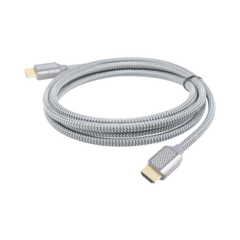 EPCOM POWERLINE Cable HDMI de Alta Resolución en 8K / Versión 2.1 / 2 Metros de Longitud (6.56 ft) / Recomendado para Audio eARC / Dolby Atmos MOD: HDMI2.1-2M