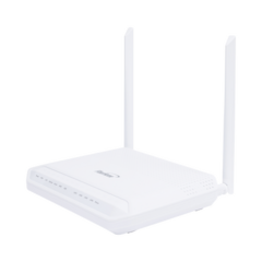 FIBERHOME ONU GPON WiFi 2.4/5 GHz MIMO 2x2, 4 puertos Gigabit + 1 POTS + USB, conector SC/UPC MOD: HG6143D