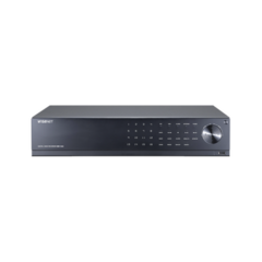 Hanwha Techwin Wisenet DVR 16 Canales hasta 4 Megapixel / Soporta 4 Tecnologías (AHD, TVI, CVI, CVBS) / Hasta 8 HDDs / Entradas y Salidas de Audio y Alarma MOD: HRD-1642