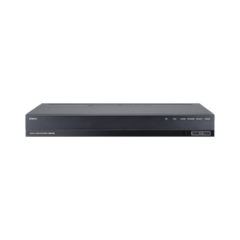 Hanwha Techwin Wisenet DVR 4 Canales hasta 4 Megapixel / Soporta 4 Tecnologías (AHD, TVI, CVI, CVBS) / Entradas y Salidas de Alarma y Audio MOD: HRD-442