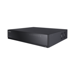 Hanwha Techwin Wisenet DVR 16 Canales Analogicos + 2 canales IP hasta 8 Megapixel / Soporta 4 Tecnologías (AHD, TVI, CVI, CVBS) / Hasta 8 HDDs / Entradas y Salidas de Audio y Alarma MOD: HRX-1621