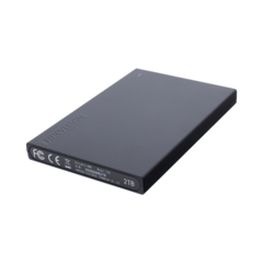 HIKVISION Disco Duro Portátil 2 TB / Color Negro / Conector USB 3.0 a Micro B MOD: HS-EHDD-T30/2T/BK
