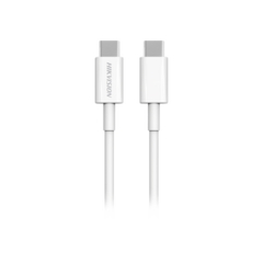 HIKVISION Cable USB-C a USB-C / MFi Certificado / 1 Metro / Adecuado para Celulares Android / Carga Rápida 3 Amp / Carga y Sincronización de Datos / 480 Mbps / 60 Watts HS-HUB-CBC2C