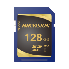 HIKVISION Memoria SD Clase 10 de 128 GB / Especializada Para Videovigilancia MOD: HS-SD-P10/128G