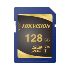 HIKVISION Memoria SD Clase 10 de 128 GB / Especializada Para Videovigilancia MOD: HS-SD-P10STD/128G