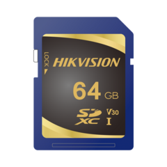 HIKVISION Memoria SD Clase 10 de 64 GB / Especializada Para Videovigilancia MOD: HS-SD-P10STD/64G
