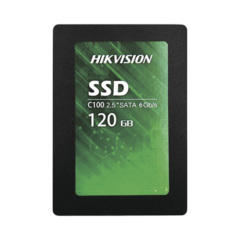 HIKVISION Unidad de Estado Solido (SSD) 120 GB / 2.5" / Para PC de Oficina o Tareas Basicas MOD: HS-SSD-C100/120G