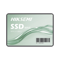 HIKSEMI by HIKVISION Unidad de Estado Sólido (SSD) 2048 GB / 2.5" / SATA III / ALTO PERFORMANCE / Para Gaming y PC Trabajo Pesado / 550 MB/s Lectura / 510 MB/s Escritura HS-SSD-WAVE(S)/2048G